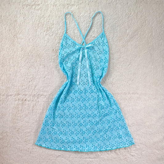 the daffodil slip - aqua