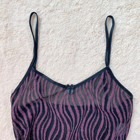 the glitter mesh zebra set